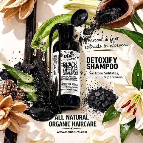 THE BLACK AFFAIR SHAMPOO with ALOEVERA